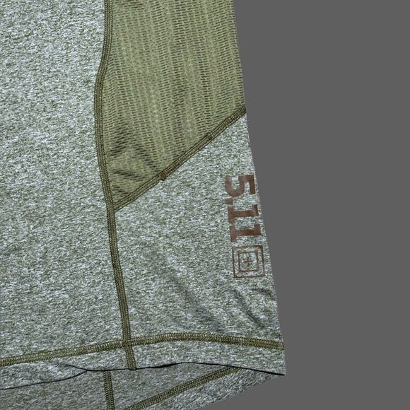 5.11 Recon Performance SS Green Tee Size L GUC 41185 - Picture 2 of 6